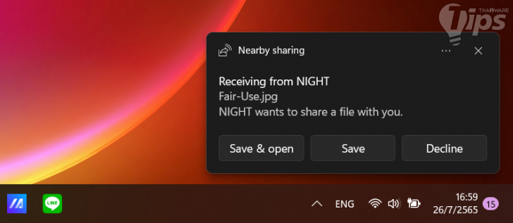 วิธีรับส่งไฟล์แบบไร้สายอย่างรวดเร็ว ด้วยคุณสมบัติ Nearby Sharing บน Windows