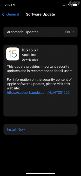 วิธีอัปเดต iOS 15.6.1 และ iPadOS 15.6.1 ผ่าน OTA หรือ iTunes พร้อมลิงก์ดาวน์โหลดเฟิร์มแวร์ iOS โดยตรง