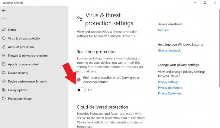 วิธีที่ 6 ปิดการทำงานของ Firewall และโปรแกรมแอนตี้ไวรัส