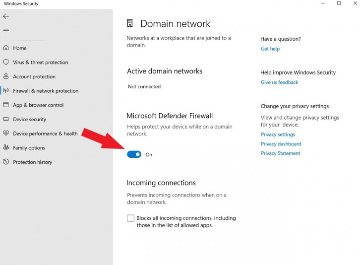 วิธีที่ 6 ปิดการทำงานของ Firewall และโปรแกรมแอนตี้ไวรัส
