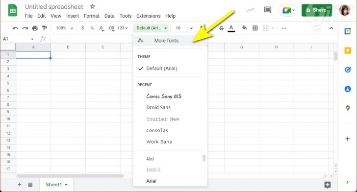 วิธีสร้างบาร์โค้ดด้วย Google Sheets