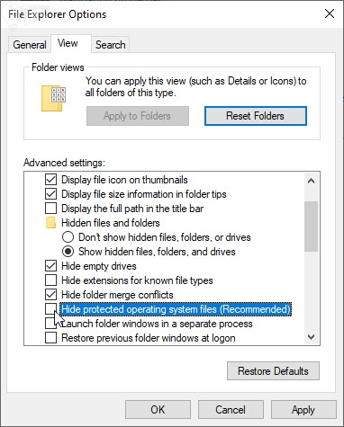Swapfile.sys อยู่ตรงไหนของ Windows ?