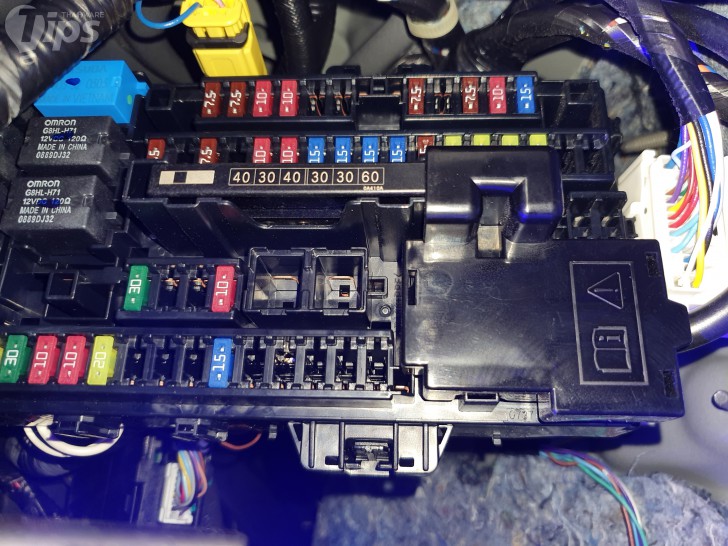 หน้าตาของ Fuse box