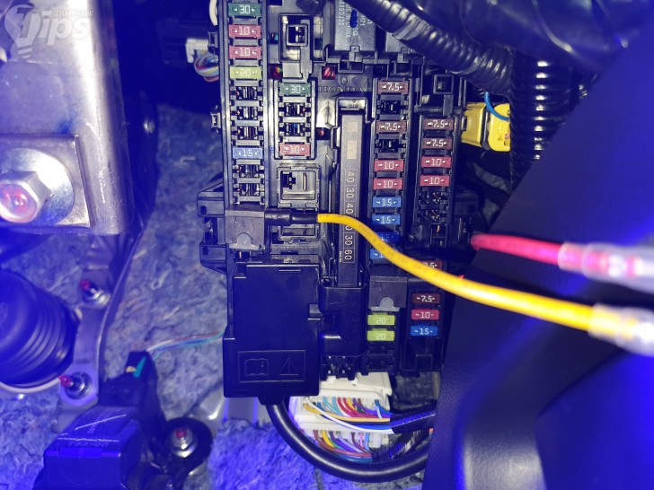 ต่อสาย DCC กับ ACC ในช่องที่เลือกไว้