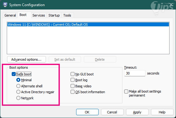บูตเข้าสู่ Windows ด้วย Safe Mode ด้วยการใช้ MSConfig (Boot Windows in Safe Mode by using MSConfig) บูตเข้าสู่ Windows ด้วย Safe Mode ด้วยการใช้ MSConfig (Boot Windows in Safe Mode by using MSConfig)
