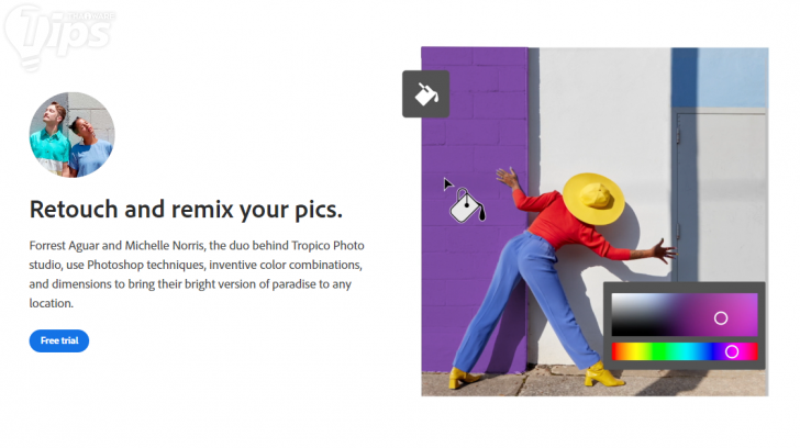 ความสามารถใช้การแก้ไขรูปภาพ โปรแกรมแต่งรูป Photoshop และ Photoshop Express
