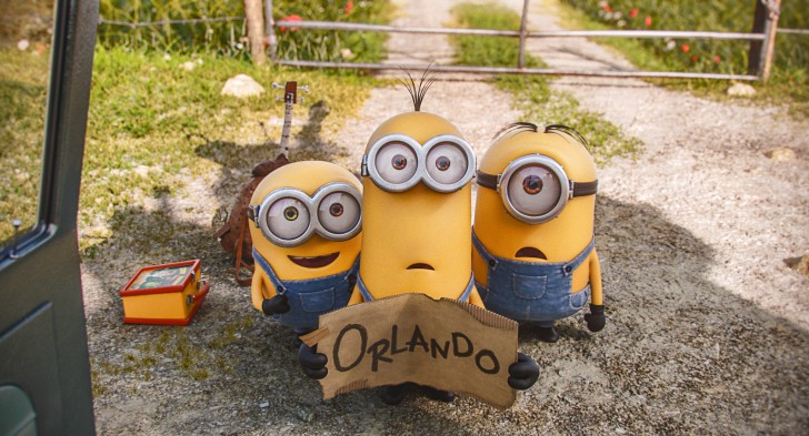 ภาพจากหนัง ภาพยนตร์ แอนิเมชัน Minions ค.ศ. 2015 (พ.ศ. 2555)