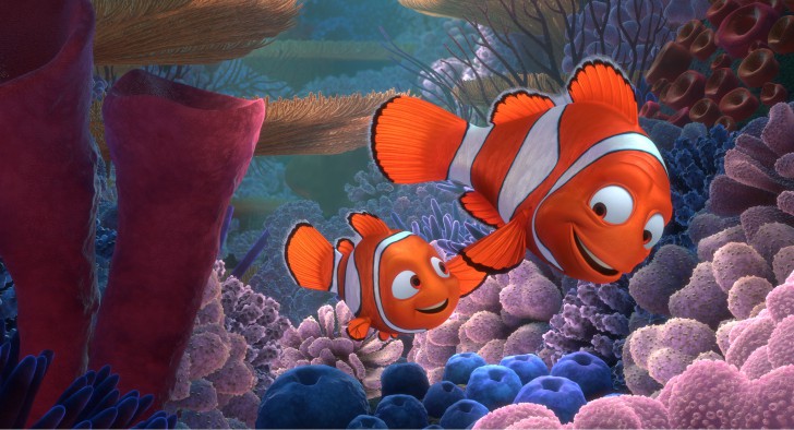 ภาพจากหนัง ภาพยนตร์ แอนิเมชัน Finding Nemo ค.ศ. 2003 (พ.ศ. 2546)