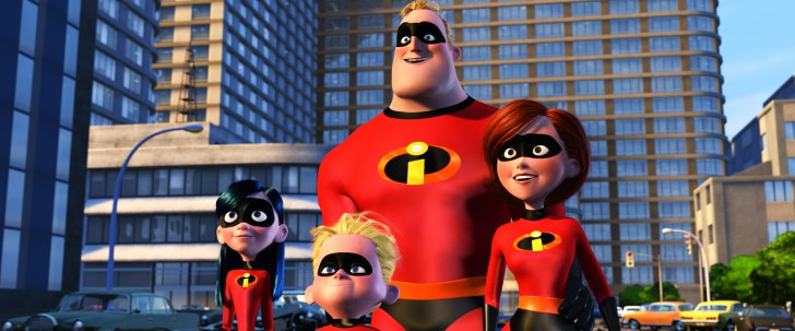 ภาพจากหนัง ภาพยนตร์ แอนิเมชัน The Incredibles ค.ศ. 2004 (พ.ศ. 2547)