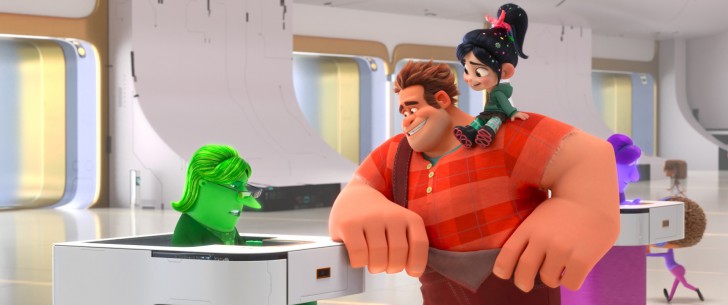 ภาพจากหนัง ภาพยนตร์ แอนิเมชัน Ralph Breaks the Internet ค.ศ. 2018 (พ.ศ. 2561)