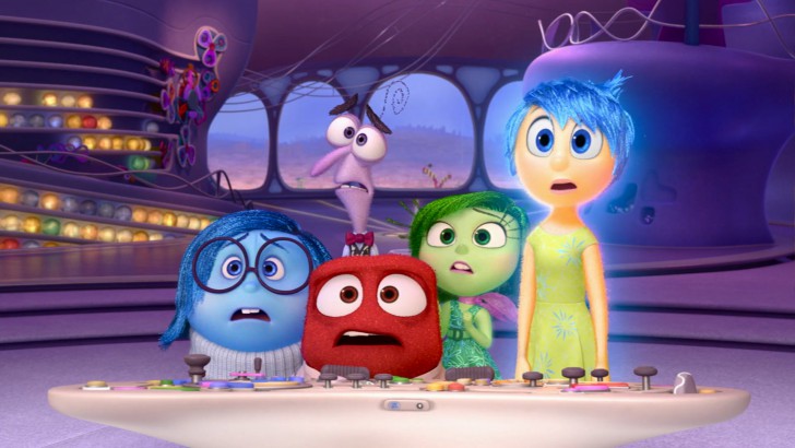 ภาพจากหนัง ภาพยนตร์ แอนิเมชัน Inside Out ค.ศ. 2015 (พ.ศ. 2558)