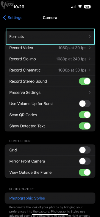 วิธีถ่ายรูปที่ความละเอียด 48 MP บน iPhone 14 Pro