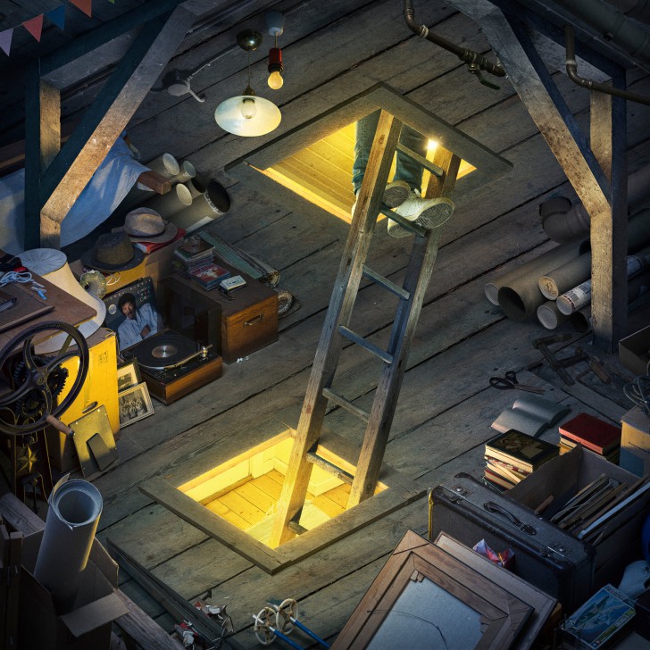 ตัวอย่างภาพที่ใช้เครื่องมือตัดต่อ บน โปรแกรม Adobe Photoshop