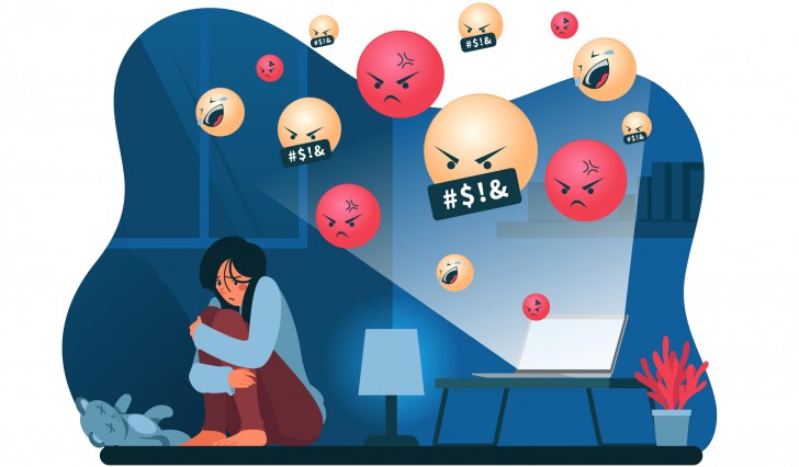 การเล่นโซเชียลมีเดีย มีโอกาส โดนกลั่นแกล้งทางอินเทอร์เน็ต (Cyberbullying)