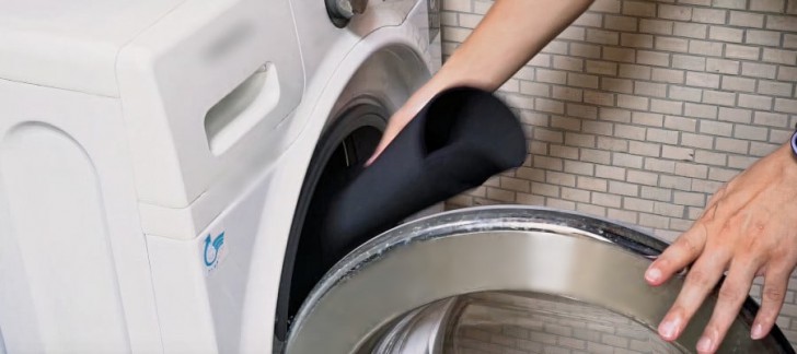 ทำความสะอาดด้วยเครื่องซักผ้า