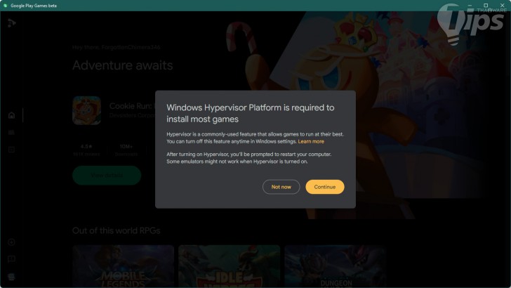 วิธีติดตั้ง Google Play Games (Google Play Games Installation)
