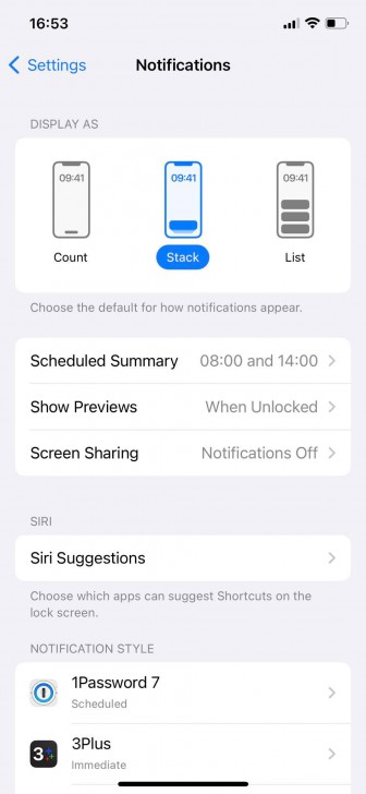 เปลี่ยนรูปแบบการแสดงข้อความแจ้งเตือนบนหน้า Lock Screen ของ iPhone