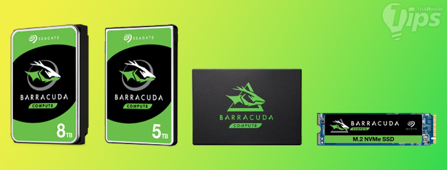 ฮาร์ดดิสก์ Seagate แต่ละแบบ ต่างกันอย่างไร ? BarraCuda, FireCuda, IronWolf, SkyHawk, Exos และ Nytro