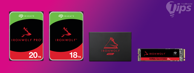 ฮาร์ดดิสก์ Seagate แต่ละแบบ ต่างกันอย่างไร ? BarraCuda, FireCuda, IronWolf, SkyHawk, Exos และ Nytro