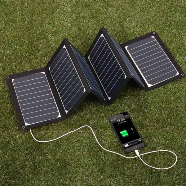 เครื่องชาร์จแบตเตอรี่พกพา แบบพลังงานแสงอาทิตย์ (Portable Solar Chargers) เครื่องชาร์จแบตเตอรี่พกพา แบบพลังงานแสงอาทิตย์ (Portable Solar Chargers)