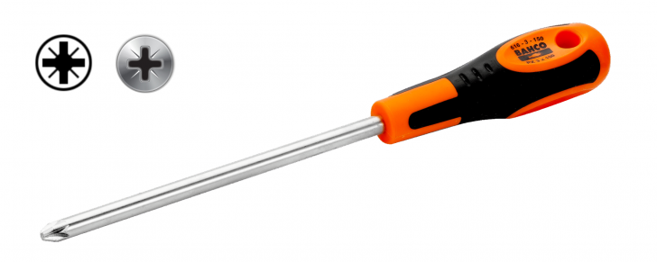 ไขควงปากแฉกพิเศษ (Pozidriv Screwdriver)