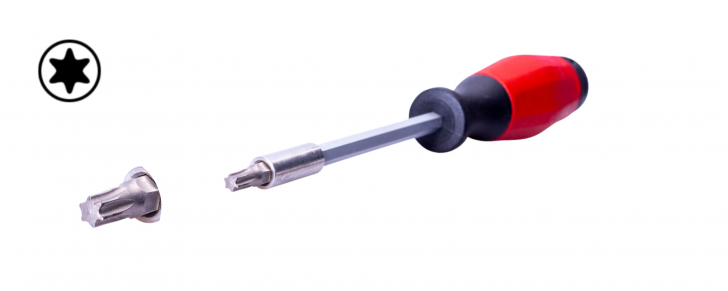 ไขควงหัวท๊อกซ์ (Torx Screwdriver)