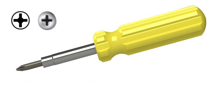 ไขควงปากแฉก (Phillips Screwdriver)