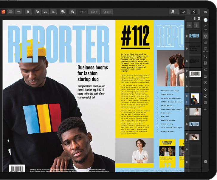 Affinity รองรับหลากหลายแพลตฟอร์ม (Affinity support Multiple-Platform)