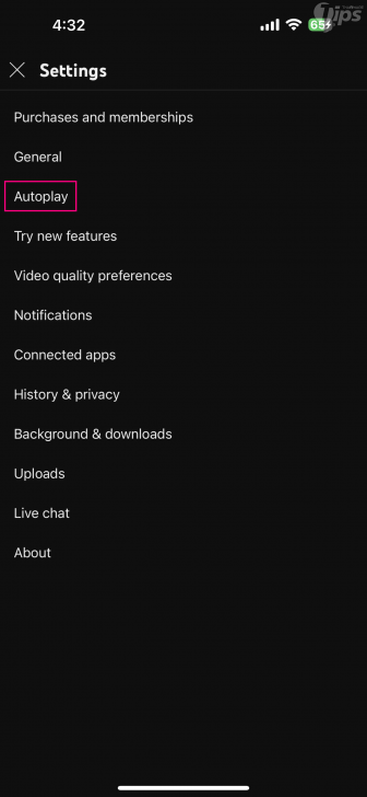 เปิด หรือปิด คุณสมบัติเล่นอัตโนมัติบนยูทูบ (Turn on or off the Autoplay Feature on YouTube)