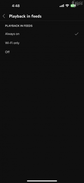เปิด หรือปิด คุณสมบัติ Playback ในหน้าฟีดบนยูทูบ (Turn on or off the Playback Feature in your feed on YouTube)