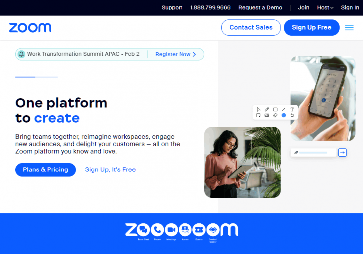 การสมัครใช้งาน Zoom One ด้วยอีเมล (How to sign up Zoom One via Email)