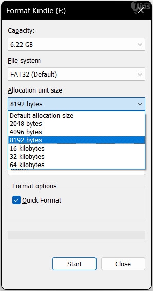 Allocation Unit Size คืออะไร ? ควรกำหนดค่าของมันอยู่ที่เท่าไหร่ ?