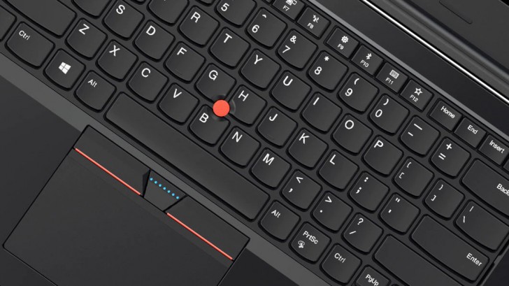 ปุ่มแดง TrackPoint บนโน้ตบุ๊ก ThinkPad