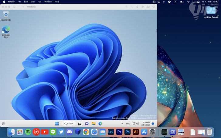วิธีลงระบบปฏิบัติการ Windows บน macOS แบบฟรี ๆ