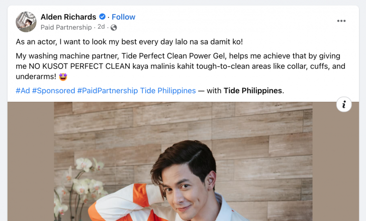 ลักษณะของโพสต์ที่ใช้ Paid Partnerships และ Branded Content (What is the different between Paid Partnerships and Branded Content ?)