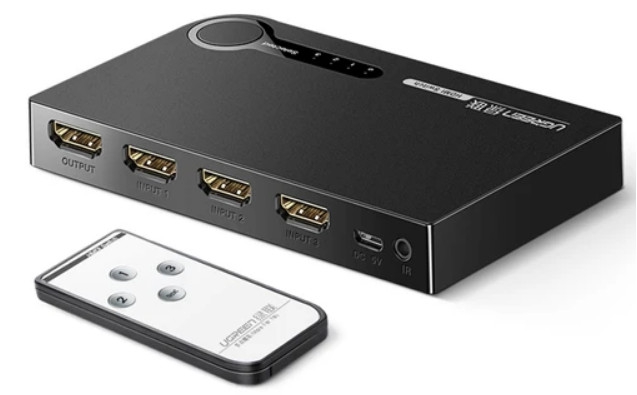 อุปกรณ์ HDMI Switcher ยี่ห้อ Ugreen