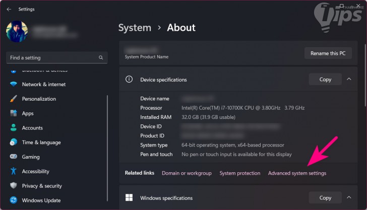 ลดขนาดพื้นที่ในการทำ System Restore (Reduce System Restore Space)