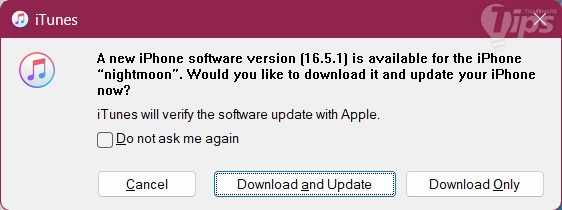 วิธีอัปเดต iOS 16.5.1 และ iPadOS 16.5.1 ผ่าน OTA หรือ iTunes พร้อมลิงก์ดาวน์โหลดเฟิร์มแวร์โดยตรง