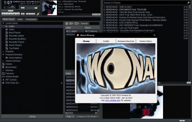 Winamp คืออะไร ? ทำไมประสบความสำเร็จ-เสื่อมความนิยม ? และการกลับมา