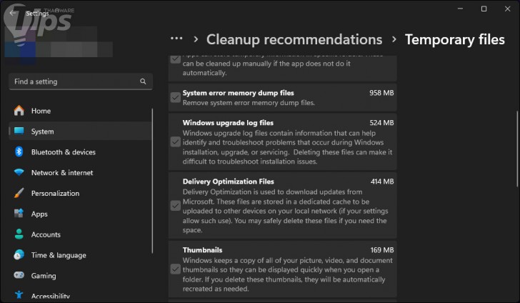 7 ไฟล์ และโฟลเดอร์บน Windows ที่สามารถลบเพื่อกู้คืนพื้นที่กลับมาได้