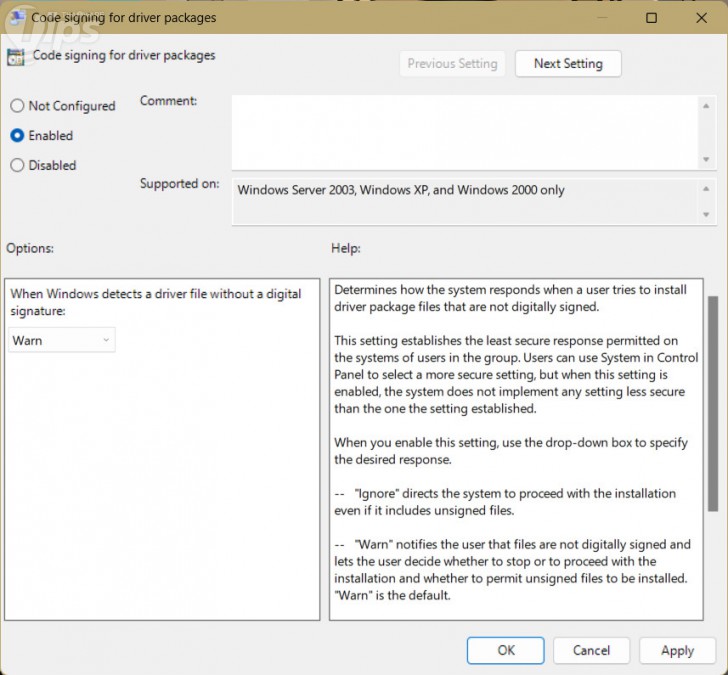 วิธีติดตั้ง Unsigned Driver บนระบบปฏิบัติการ Windows