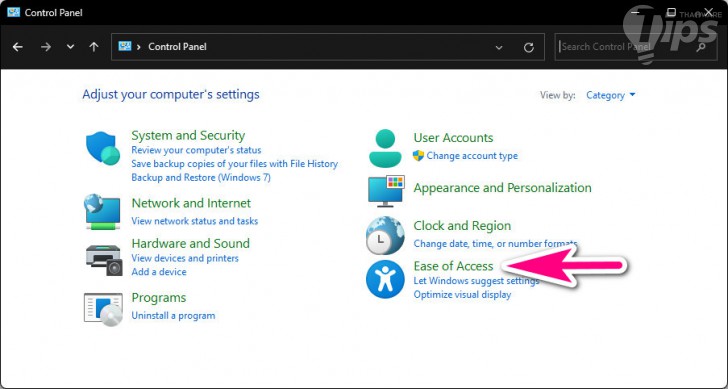 วิธีเปลี่ยนขนาด และรูปแบบ ของเคอร์เซอร์เมาส์ บน Windows