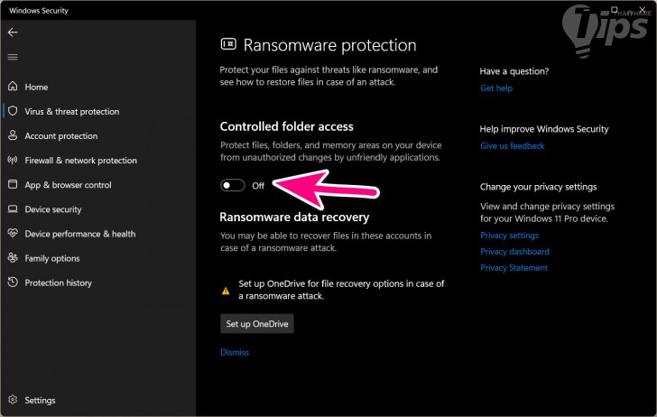 ระบบป้องกันมัลแวร์เรียกค่าไถ่ Ransomware Protection บน Windows ทำงานอย่างไร ?