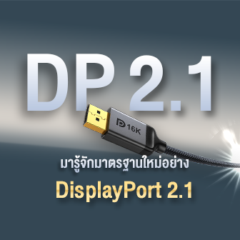 DisplayPort 2.1 คืออะไร ? แตกต่างจาก HDMI 2.1 อย่างไร ?
