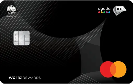 KTC - AGODA WORLD REWARDS MASTERCARD KTC - AGODA WORLD REWARDS MASTERCARD