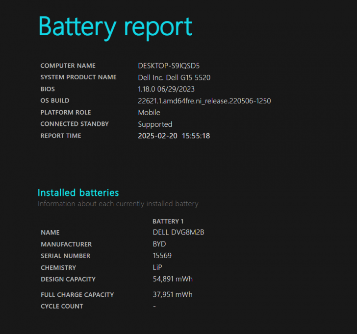 แบตเสื่อมหรือยัง ? มาดูวิธีเช็คสุขภาพแบตเตอรี่โน๊ตบุ๊ค Windows 10/11 แบตเสื่อมหรือยัง ? มาดูวิธีเช็คสุขภาพแบตเตอรี่โน๊ตบุ๊ค Windows 10/11