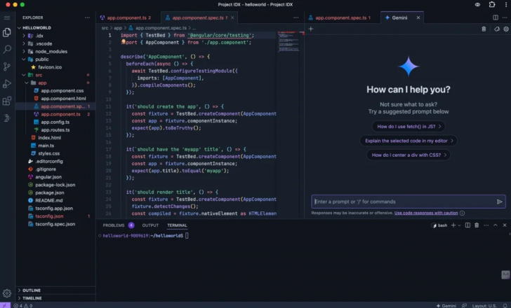 Project IDX คืออะไร ? พามาดูแพลตฟอร์มเขียนโค้ดออนไลน์ จาก Google Project IDX คืออะไร ? พามาดูแพลตฟอร์มเขียนโค้ดออนไลน์ จาก Google
