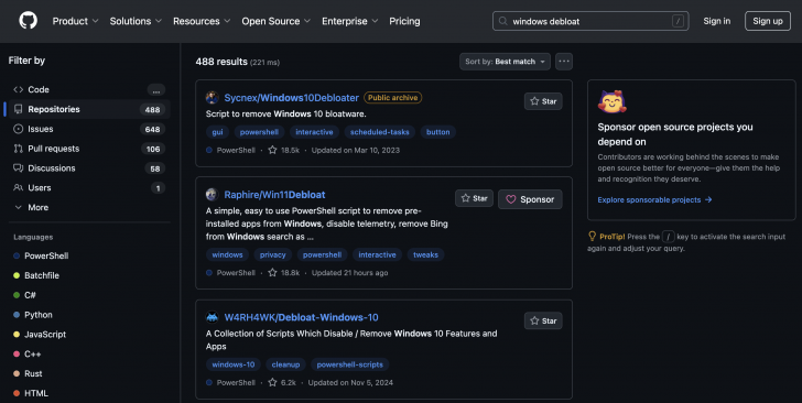 Debloat Script คืออะไร ? รู้จักสคริปต์ลบโปรแกรมที่ไม่จำเป็น บางทีอาจทำให้เกิดผลเสียมากกว่าผลดี
