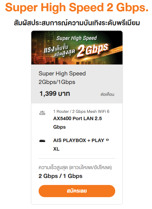 SUPER High Speed 2 Gbps. SUPER High Speed 2 Gbps.