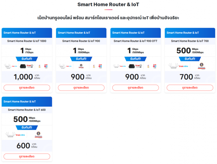 เน็ตบ้านค่ายไหนดี ? ดูโปรโมชันเน็ตบ้าน AIS 3BB Fibre 3 / True Online / NT Broadband & C Internet